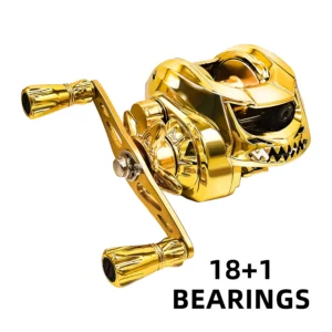 Aluminum Alloy Baitcasting Fishing Reel