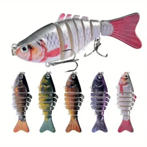 5pcs Multi Jointed Bait